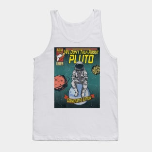 We Don't Talk About Pluto Comic Book Style Tank Top